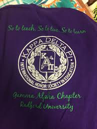 I Am A Member Of The Gamma Alpha Chapter Of Kappa Delta Pi Which Is An Education Honor Society Kappa Delta Honor Society Kappa