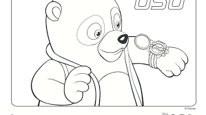 Special Agent Oso With Images Coloring Pages