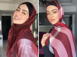 From arabic حِجَاب‎ (ḥijāb, veil). Sana Khan Hijabs Every Time Bigg Boss Fame Sana Khan Slayed With Her Beautiful Hijabs