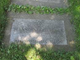 Jeanne Ruth Wright Hovde (1932-2010)