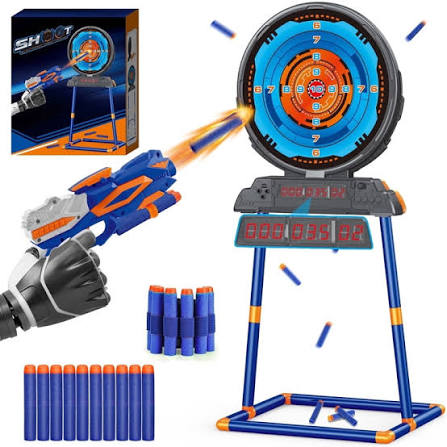 Carsky Digital Target Game, Shooting Practice for Nerf, Target Shooting Games, Christmas Birthday Gift