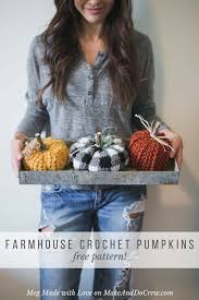 Shop wayfair for thanksgiving decorations to match every style and budget. Rustic Modern Free Crochet Pumpkin Pattern