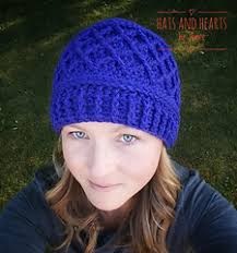 Ravelry: Diamond Trellis Hat pattern by Aimee Hardy