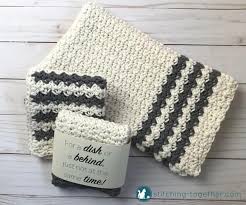 Farmhouse style kitchen towels three different styles to choose from 100% cotton material lightweight. Crochet Country Dish Towel