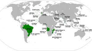 Crowns and kingdoms of the catholic monarchs. Map Of All Territories Of The Portuguese Empire 1419 1999 Vivid Maps