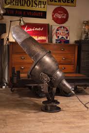 Enorme Projecteur Sncf Ancien Decoration Industrielle Industriel Industriel Vintage
