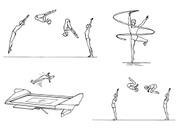 Fish 6 animals coloring pages. Coloring Page Gymnastics Free Printable Coloring Pages Img 10125