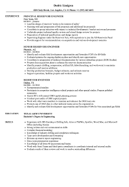 Standard cv format doc resume 9 practicable photoshots template … 5+ cv samples pdf | emmalbell. Reservoir Engineer Resume Samples Velvet Jobs