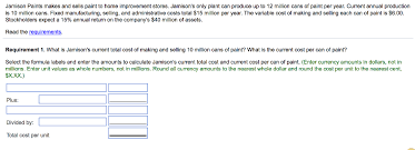 Bringing expertise and experience to every project. Jamison Paints Makes And Sells Paint To Home Chegg Com
