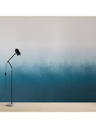Design Project By John Lewis No 151 Wallpaper Blue Ombre Ombre Wallpapers Ombre Wall Grey Ombre Wallpaper