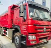 Sinotruk HOWO 6X4 460HP Euro 5 Red Color Dump/Tipper Truck