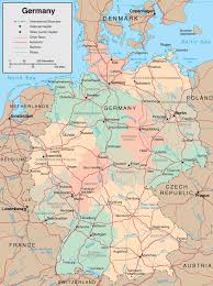 Hohenzollern castle (burg hohenzollern) is the ancestral seat of the imperial. Map Of Germany Maps Of The Federal Republic Of Germany