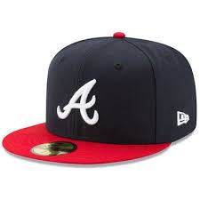 Atlanta Braves New Era Suntrust Park Inaugural Season Patch Authentic Collection On Field 59fifty Fitted Hat Atlanta Braves New Era Kids Baseball Fitted Hats