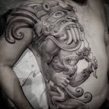 My Homie Did Sits Like A Champ Gracias Handdrawnjales Madesacred With My Bishoprotary Calmbeforethestorm T Aztec Tattoo Designs Aztec Tattoo Tattoos