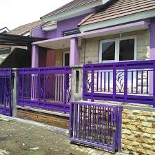 Daftar Kombinasi Cat Pagar Rumah Minimalis Paling Baru Balcony Grill Design Balcony Grill Grill Design