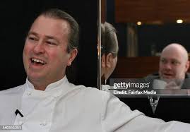 Chef Neil Perry being interviewed by Jack Marx