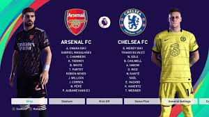 Arsenal football club official website: Pes 2021 Arsenal Vs Chelsea New Kits Possible Line Up 2021 22 Pes 2022 Mod Youtube