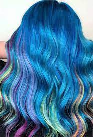 65 Iridescent Blue Hair Color Shades Blue Hair Dye Tips Glowsly Hair Color Blue Hair Color Shades Dyed Hair Blue