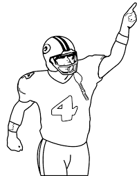 Print out soccer athletic bilbao logo coloring pages for kids. Player Nfl Football Coloring Pages Football Coloring Pages Kids Printable Coloring Pages Coloring Pages Inspirational