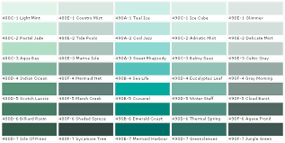 Behr Color Chart I Am Using The Celtic Grey In My Bathroom