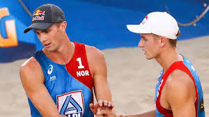 Sand volleyball court edge guard(tm). Norges Ol Hap Til Finale Eurosport