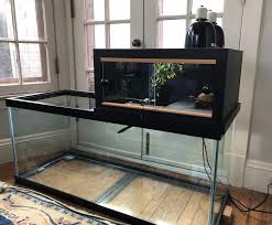 Large Turtle Tower Above Tank Wooden Model Turtle Basking Dock Turtle Platform Turtle Topper Turtle Tank Accessory Above Tank Basking Area In 2020 Fish Tank Stand Turtle Tank Turtle Tank Accessories
