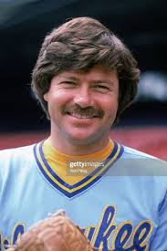 Jim Slaton of the Milwaukee Brewers poses for a photo in August of... News  Photo