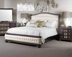 Samuel Lawrence Furniture En Vogue 4 Piece Sleigh Headboard Only Bedroom Set In Satin Rosewood Mebel Dekor Kamar Tidur Desain Furnitur