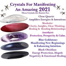 How to manifest with crystals? 5x Crystals For Manifesting An Amazing 2021 Clear Quartz Etsy