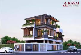 Mẫu Biệt Thự 3 Tầng Hiện Đại Mái Bằng – Chị Hiền Ở Bình Định