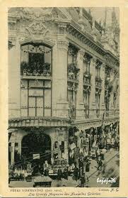 Fetes Normandes Juin 1904 Les Grands Magasins Des Nouvelles Galeries Rouen Rouen Carte Batiment