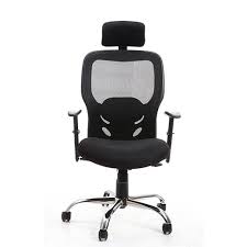 Buy revolving chairs online at reasonable office chair prices. Atom High Back Black Executive Office Chair Work From Home