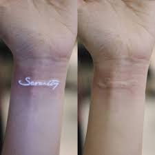 Don't let the word 'chemicals' scare you off. Serenity Uv Tattoo