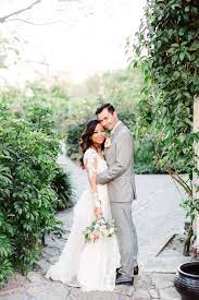 Do guess take photo with groom and bride american wedding. Bride And Groom Garden Wedding Chinese American Wedding Wedding At Mccormick Home Ranch American Wedding Bride Portrait Wedding Portraits