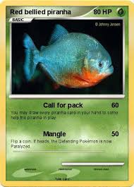 How to draw a piranha step by step #piranha #fish #easydrawing Pokemon Red Bellied Piranha 1