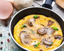 Omelette Aux Champignons De Paris Recette Omelette Champignons Omelette Recette