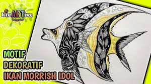 Download now contoh gambar batik fauna simak gambar berikut. Motif Gambar Dekoratif Ikan Morrish Idol Youtube
