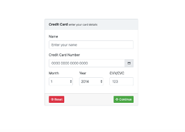 Ever since the birth of electronic commerce, online retail shopping has become a widely accepted form of transaction in the digital space. Bootstrap 4 Simple Payment Credit Card Form Example