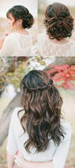 Bridal Hair Up For The Ceremony Down For The Reception Hair Styles Hair Hairstyle