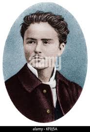 ALBÉNIZ, Isaac as young man. Isaac Manuel Francisco Albéniz i Pascual .  Spanish pianist and composer from Catalonia. 29 May 1860