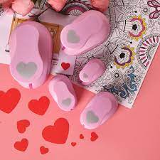 The free pattern page at stitching cards is a great place to find patterns. Buy 5 Pack Heart Punch Craft Hole Punch Shapes Pink Paper Puncher Different Size Of Scrapbooking Punches For Greeting Card Making Handcraft Diy Albums Photos 0 3 0 6 1 1 5 2 Inch Online In Turkey B086szgyty