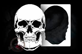 Airbrush schablonen zum ausdrucken airbrush schablonen. Airbrush Schablonen 4er Set Totenkopf Schadel Schablonen Skull Stencil Kit Werkzeug Schablonen