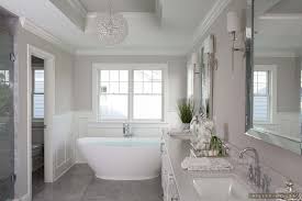 If you are looking to upgrade your master bathroom, installing a freestanding tub can go a long way toward 3. Inspiring Room White Monochromatic Elegant Classic Master Bathroom Chicago Architectural Photographer