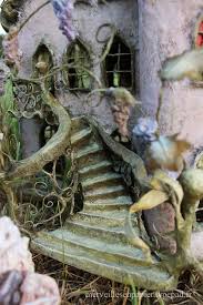 Merveilles En Papier Maison De Magicienne 3 3 Jardin De Maison Feerique Maison De Poupee Papier