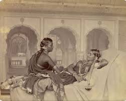 Gentoo dancing girls from Madras in 1870