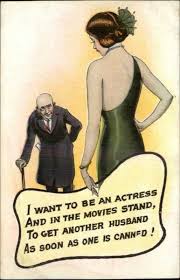 Need more videos like this one ? Pretty Flapper Girl Eyeing Rich Old Man For Husband Hot Shot Comic Postcard Hippostcard