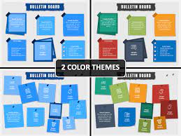 A bulletin is a short news report on the radio or television. Bulletin Board Powerpoint Template Ppt Slides Sketchbubble