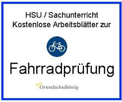 Kostenlose Arbeitsblatter Und Ubungen Zur Fahrradprufung In Hsu Sachunterricht In Der Fahrradprufung Fahrradprufung Grundschule Verkehrserziehung Grundschule