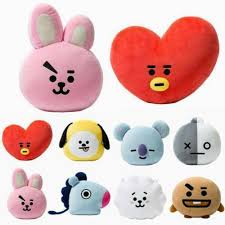 Bts bt21 shooky suga sticker. Buy Bts Bt21 Dolls Plush Toy Shooky Rj Tata Suga Cooky Pillow Doll Sofa Cushion Toys Online In Taiwan 174659622506