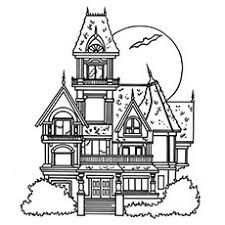 Push pack to pdf button and download pdf coloring book for free. Top 25 Free Printable Haunted House Coloring Pages Online